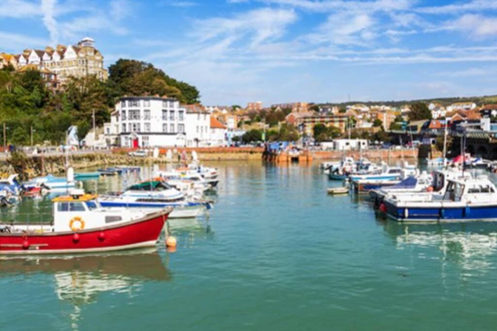 Beautifully Appointed, Period Seaside Apartment Folkestone Exterior foto